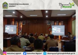 Selesaikan Batas Wilayah, Jagabaya Ngunut Ikuti Rakor Percepatan Penegasan Batas Kalurahan